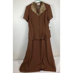 Vintage Julian Taylor Wedding Guest‎ Dress 14W